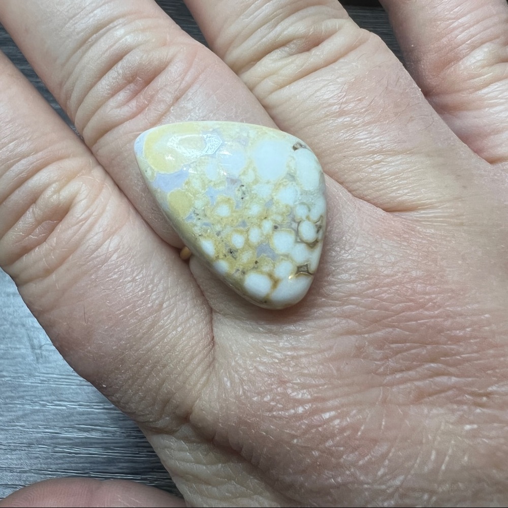 Cobra Jasper Cabochon Stone Ring